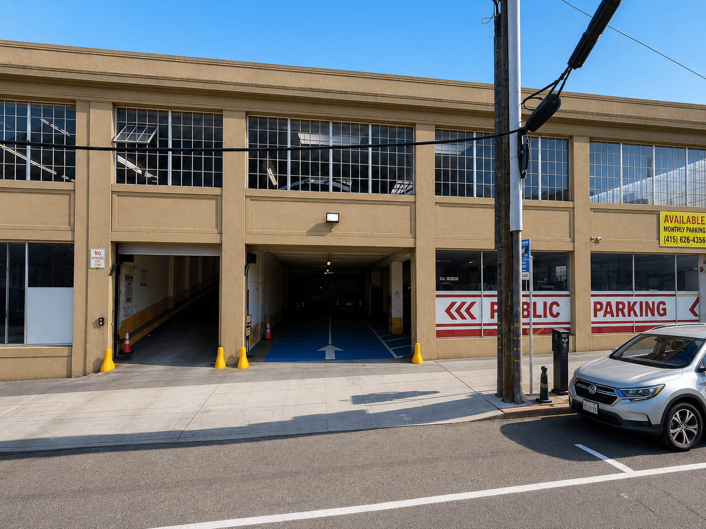 North Beach Parking garage at 900 Sansome Street in San Francisco